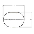 thumbnail image 3 of Durable Tuning Peg Button Handles for Acoustic Electric Guitar Black, 3 of 8