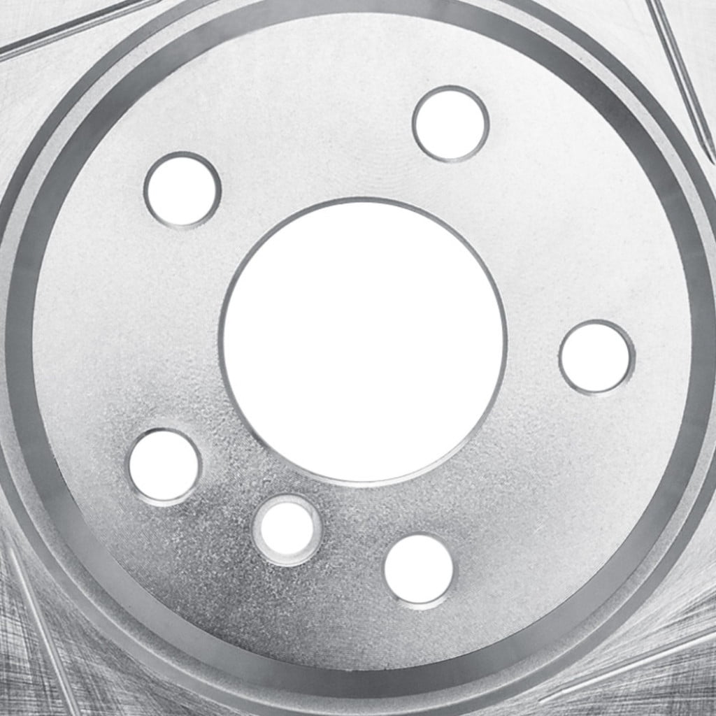 KarParts360 For BMW 230i xDrive 2023 2024 2025 Brake Rotor Front, Passenger Side | Silver | 12.99 Inches Outside Diameter | 0.88 Inches Discard Thickness | 2.64 Inches Center Hole Diameter