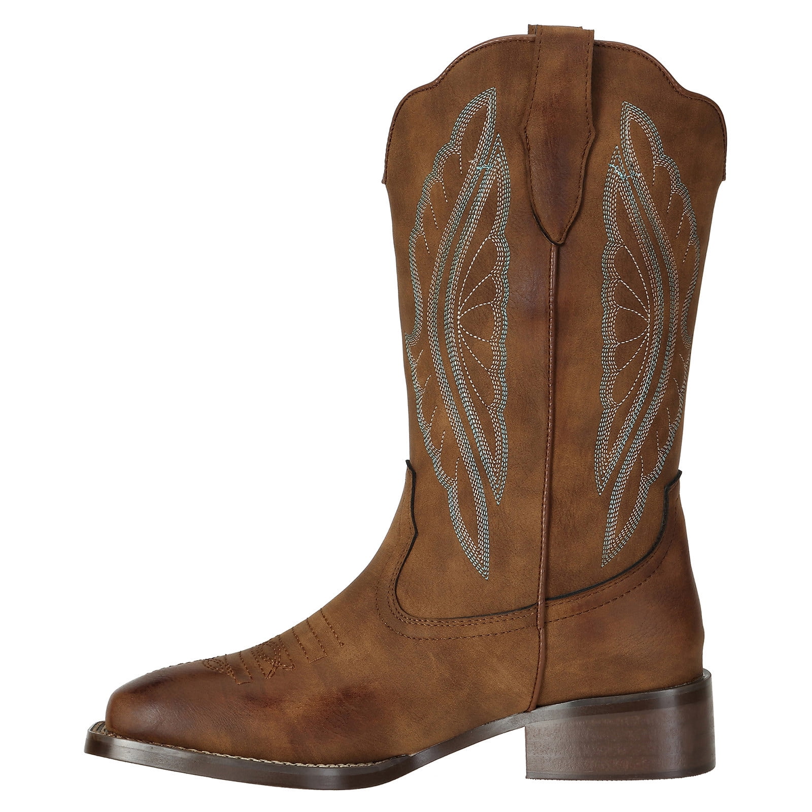 J's.o.l.e Cowboy Boots for Women Square Toe Western Cowgirl Boots