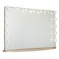 thumbnail image 4 of Impressions Vanity Mirror Hollywood Glow Pro LED Makeup Mirror with 15 LED Lights (Glossy White), 4 of 8