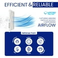 thumbnail image 3 of 14x25x1 Pleated MERV 13 Furnace Filter, Case of 6 – (Actual Size:13-1/2" x 24-1/2" x 3/4") - Protective Furnace Air Filter for Clean, Healthy Air - Efficient, Home Climate Control HVAC Filters, 3 of 8