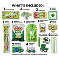 thumbnail image 3 of Fun Flavors Box St Patrick’s Day Variety Pack Gift Basket Care Package, Candy, Chips Lucky Green Irish Gift Box, 3 of 10