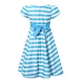 thumbnail image 2 of Richie House Girls' Striped Party Dress RH2226, 2 of 7
