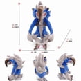 thumbnail image 1 of 180g Blue Night Werewolf Plush Toy, 3D Werewolf Toy, 1 of 1
