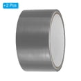 thumbnail image 3 of Uxcell Non Stick Static Tapes 2 in X 32.8 ft, 2 Roll Duct Tape No Glue Electrostatic Adsorption Tape, Silver, 3 of 6