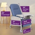 thumbnail image 5 of ProHeal 3 Position Bariatric Geri Chair - Medical Recliner for Elderly with Meal Tray, Heavy Duty Reclining Medical Chair, 5 of 6