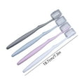 thumbnail image 3 of Vikakiooze Macaroon Toothbrush Olor Pack Charcoal Fine Soft Bristles Adult Home Use Big Head Travel Japanese Non Printing Toothbrush, 3 of 6