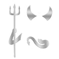 thumbnail image 1 of 3D Angel car patron car Little Sticker stickers Little Devil Demon Decal Sticker, 1 of 9