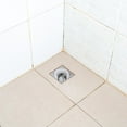 thumbnail image 4 of Silicone Hair Catcher Floor Drain Cover With Raised Design To Block Hair While Letting Water Flow Weighted Stable Fit Replaces Suction Cups For Us Standard Flat Drains In Shower, 4 of 5
