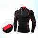 thumbnail image 4 of pstuiky Camisas casuales de manga larga para hombre, Camisa deportiva transpirable de manga larga y cuello redondo para hombre, color liso Tops casuales para hombres l, 4 of 9