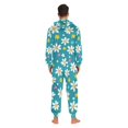 thumbnail image 4 of FORMRS Onesies Pajama for Adults Unisex Hoodie Winter Jumpsuit One Piece Sleepwear, Sizes S-2XL, Small Daisy, 4 of 7