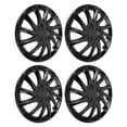 thumbnail image 1 of 4Pcs 14 Inch Hubcap Replacement for AX, , Clio, Made of ABS Material, Protects Wheels From Scratches, Impacts, and Damage, Improves Vehicle Appearance, Fits Most Cars, 1 of 7