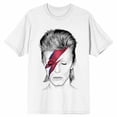 thumbnail image 4 of David Bowie Aladdin Sane Album Art Men's White T-shirt-Large, 4 of 6
