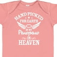 thumbnail image 4 of Inktastic Handpicked for Earth by My Pawpaw in Heaven with Angel Wings Boys or Girls Baby Bodysuit, 4 of 5