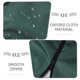 thumbnail image 3 of VERDANVERSE Cubierta De Oxford Para Ibc Protección Impermeable Lluvia Y Sol, 3 of 7