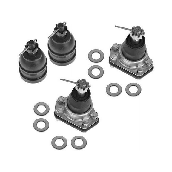 Ball Joint Kit 4 Piece - Compatible with 1975 - 1980 Oldsmobile Cutlass Salon 1976 1977 1978 1979
