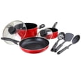 thumbnail image 2 of Gibson Palmer 8pc Cookware Set in Red, 2 of 3