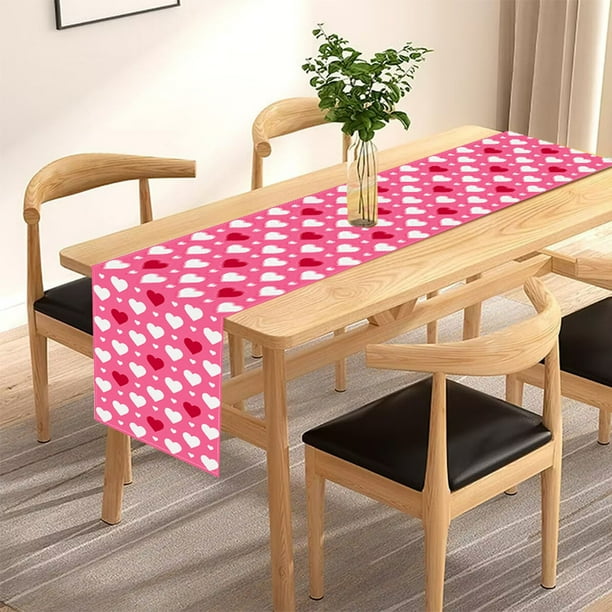 Manteles, manteles para mesa de picnic, manteles para San Valentín, manteles con letras rojas, manteles para fiestas, restaurantes, manteles, manteles para el hogar, manteles para sala de estar