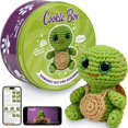 thumbnail image 1 of Kit de ganchillo para galletas Turtle Hugo con hilo apto para principiantes, 1 of 7