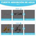 thumbnail image 2 of Tapete de Secado de Platos para Encimera de Cocina, Tapete de Secado para Encimeras de Cocina, Tapete de Café Súper Absorbente para Encimeras con Respaldo de Goma Antideslizante (Gris oscuro), 2 of 4