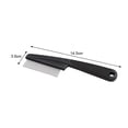 thumbnail image 3 of Yumflan Fine Tooth Metal Dandruff Comb for Scalp Buildup & Itch Relief, Stainless Steel Lice Comb for Deep Cleansing & Healthy Scalp, Rust-Proof Hair Detangler, 5.7 Inch, 3 of 8