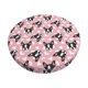 thumbnail image 1 of Balery French Bulldog Fundas de asiento para taburete de bar redondo de tela de terciopelo ajustables que protegen de arañazos y manchas para sillas de 14 a 17 pulgadas.-14 inch, 1 of 7