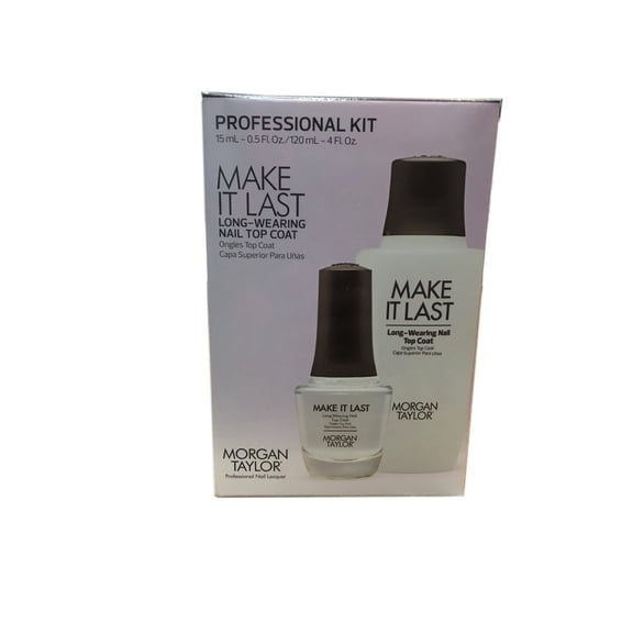 MT Make It Last Long-wearing Nail Top Coat Pro Kit 4oz