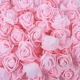 thumbnail image 1 of 50/100/200 piezas de 3,5 cm de espuma de PE con forma de rosa artificial para bodas, fiestas de cumpleaños, decoración del hogar, bricolaje, oso rosa, regalos para el día de San Valentín, 1 of 5
