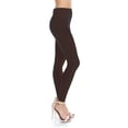 thumbnail image 2 of Womens Fleece Leggings Pants Lounging to Casual Outerwear, 2 of 2
