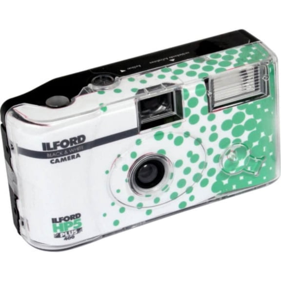 HP5 Plus Disposable Camera with Flash, Green (HP5 )