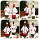 thumbnail image 4 of 2pcs Botella de vino tinto Vino Vino Cover Decorative Chef Uniforme de botella Ornamento, 4 of 5