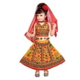 thumbnail image 7 of Ahhaaaa Girls Cotton Lehenga Choli with Dupatta Set, 7 of 7