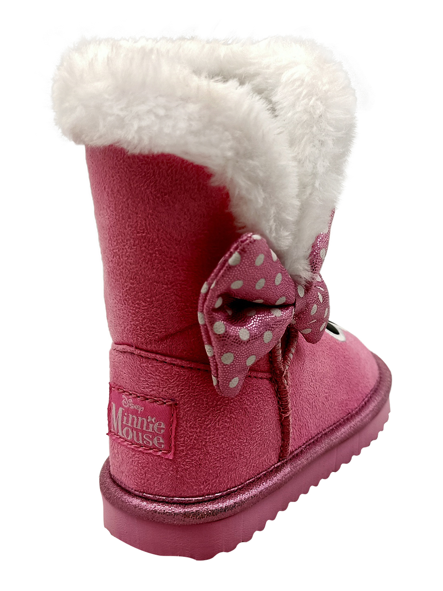 Disney Minnie Mouse Cozy Faux Shearling Winter Boot (Toddler Girls) - image 3 of 6