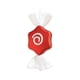 thumbnail image 2 of Colgante de caramelos pintados de rojo y blanco de Navidad | Adorno de plástico duradero para Navidad | Decoración festiva multicolor para eventos de oficina en casa | 1 Pieza | Ligero 110g, 2 of 6