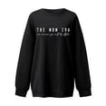 thumbnail image 3 of Women's Oversized Mama Letter Print Pullover Sweatshirt, 3 of 3