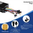 thumbnail image 5 of Controlador de Bicicleta Eléctrica de 36 V, 48 V y 52 V, 35 A, 1000 W/1500 W, Controlador de Sinusoidal Trimodal para Bicicleta Eléctrica, Scooter y Scooter., 5 of 5