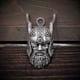 thumbnail image 3 of The Guardian Of The Viking God Of Odin,good Luck Charm,biker Gift,rides A Bell To Dispel Bad Luck,odin Viking God Bravo Bell,gremlin Guardian Ride Bel, 3 of 5