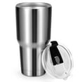 thumbnail image 1 of Costway Gobelet en Acier Inoxydable 30oz Double Paroi Isolée sous Vide avec Couvercle, 1 of 10