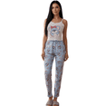 thumbnail image 1 of Conjunto Pijama Mujer Blusa Y Pantalón Dama Piyama Pyjama, 1 of 5
