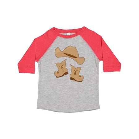 

Inktastic Western Style Boy Boots Boys or Girls Toddler T-Shirt