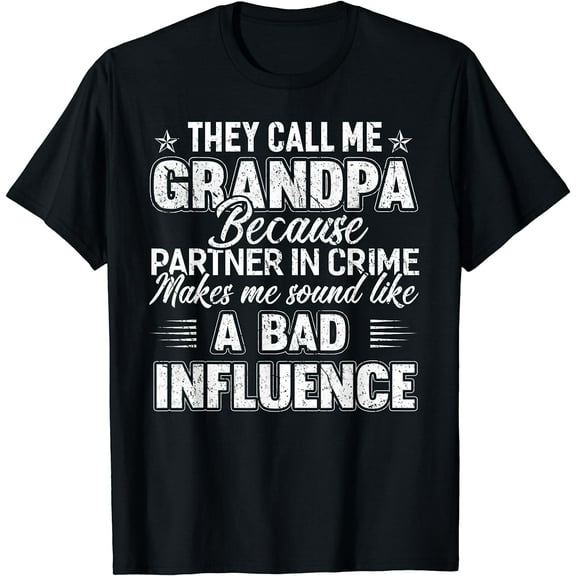 Father's day They Call Me Grandpa Grandfather Gift Men T-Shirt