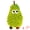 Green, variant on Unique Bargains Chenille Cute Fruit Shape Design Fluffy Soft Hand Towel Green 11" x 7"