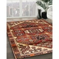 thumbnail image 3 of Ahgly Company Machine Washable Indoor Rectangle Traditional Tomato Red Area Rugs, 2' x 4', 3 of 7