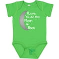 thumbnail image 3 of Inktastic I Love You to the Moon & Back. Boys or Girls Baby Bodysuit, 3 of 5