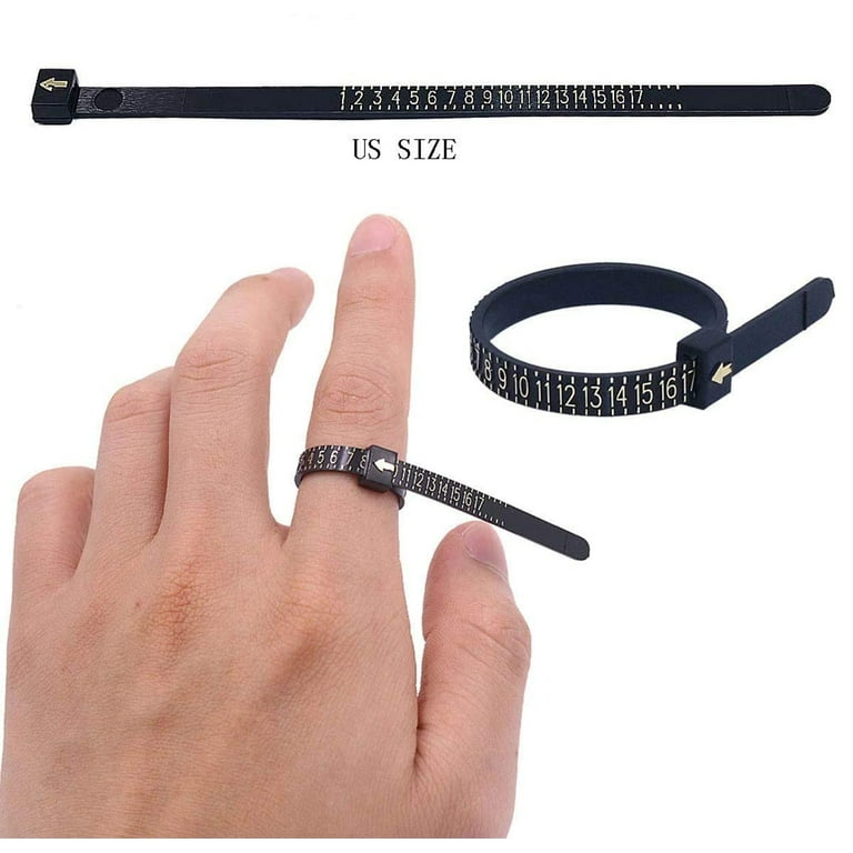 Niupika ring sizer set finger size deals gauge measure tool jewelry sizing tools rings