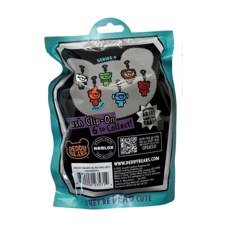 Deddy Bears Blind Bag 6-Piece CDU-12 - Walmart.com
