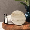 thumbnail image 5 of Ceramic Coasters for Drinks, Absorbent Coasters with Super Absorbent Ceramic for Home Decoration, Drink Coaster Set with Non-slip Bottom (Stylish Coasters), 5 of 5