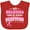 Red, variant on Inktastic My Grandma is a Survivor Breast Cancer Awareness Boys or Girls Baby Bib