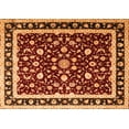 thumbnail image 1 of Ahgly Company Indoor Rectangle Persian Orange Traditional Area Rugs, 7' x 9', 1 of 1