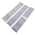 thumbnail image 3 of Protector de barandilla de cama para niños pequeños, resistencia a colisiones reforzada suave, protección de seguridad, barandillas de seguridad para cuna de bebé, gris, 3 of 9